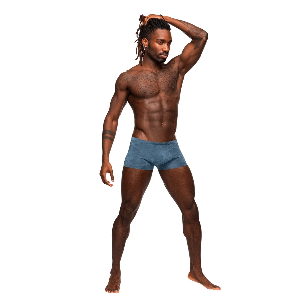 145274BELG-5 Male Power Mini Short blu - immagine 1