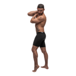 Short lungo Black Nite Male Power - immagine 6