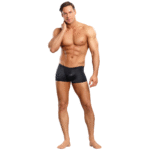 Boxer sensuale a vita bassa con tasca sagomata per un look sicuro di sé – Male Power - immagine 2