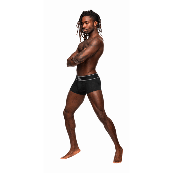Male Power Pouch Short nera