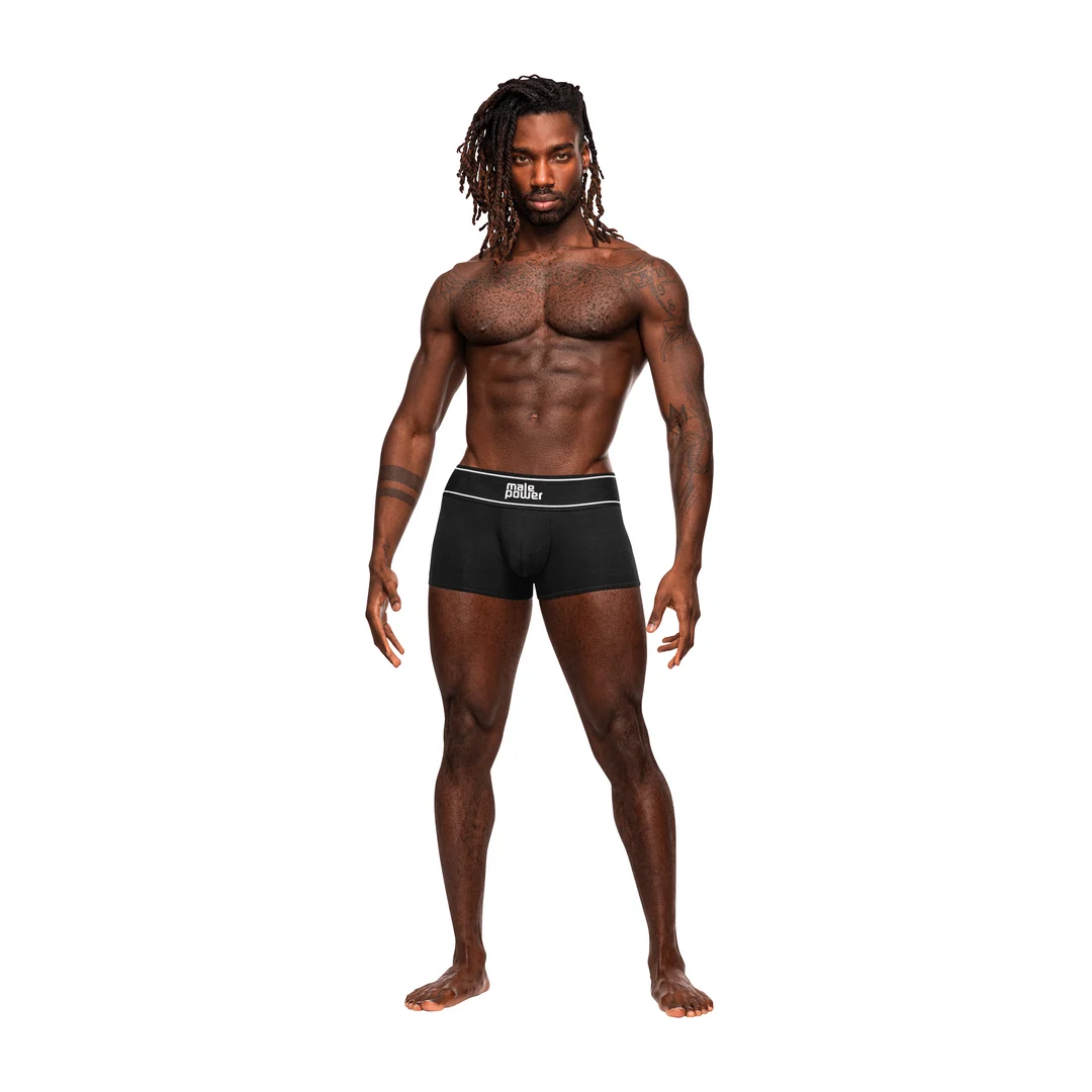 Male Power Pouch Short nera - immagine 2