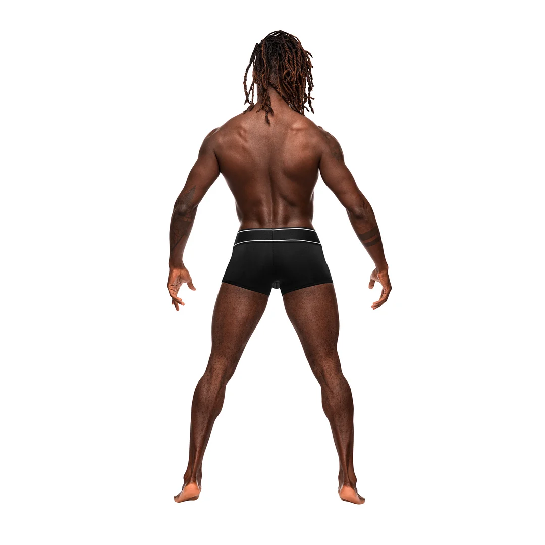 Male Power Pouch Short nera - immagine 3