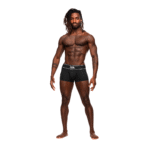 Male Power Pouch Short nera - immagine 8