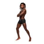 Male Power Pouch Short nera - immagine 5