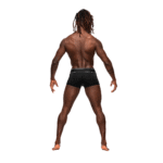 Male Power Pouch Short nera - immagine 7