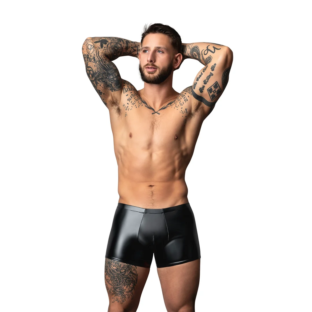 Male Power Wetlook Pouch Short - immagine 16
