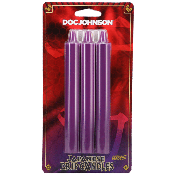 Candele giapponesi viola per drip play