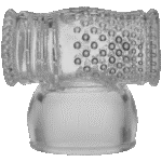 Doc Johnson Cock Stroker accessorio per vibratore wand, trasparente - immagine 2