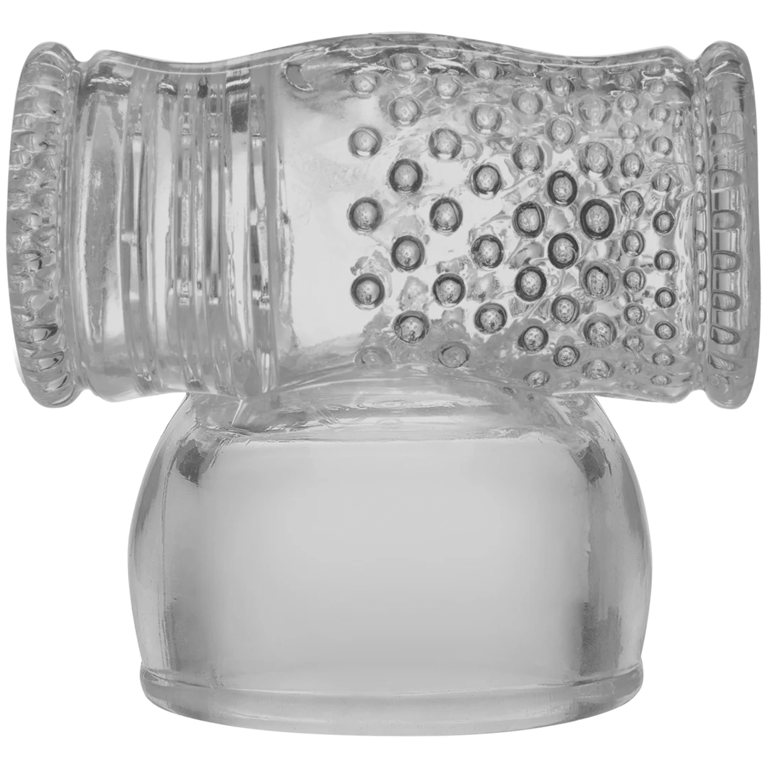 Doc Johnson Cock Stroker accessorio per vibratore wand, trasparente - immagine 2