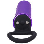 Vibratore Doc Johnson Power Play con anello in silicone per una presa sicura - immagine 2