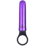 Vibratore Doc Johnson Power Play con anello in silicone per una presa sicura - immagine 3