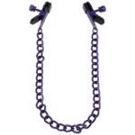 Pinze BDSM per capezzoli con presa regolabile – Pinze per capezzoli – Viola - immagine 3