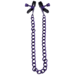 Pinze BDSM per capezzoli con presa regolabile – Pinze per capezzoli – Viola - immagine 4