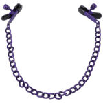 Pinze BDSM per capezzoli con presa regolabile – Pinze per capezzoli – Viola - immagine 5