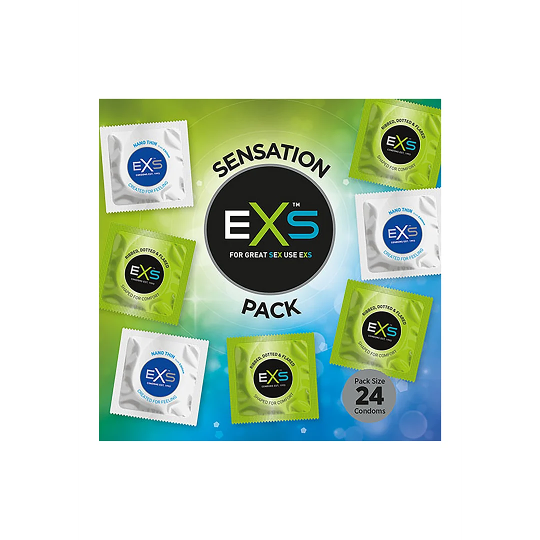 Preservativi EXS Sensation Pack, 24 pezzi - immagine 3