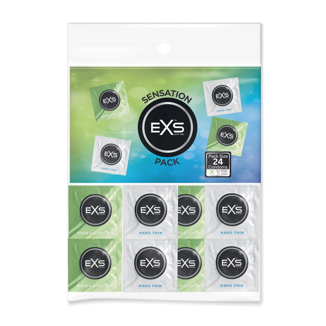 Preservativi EXS Sensation Pack, 24 pezzi - immagine 4