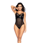 Body Mapalé effetto bagnato nero 1X/2X - immagine 17