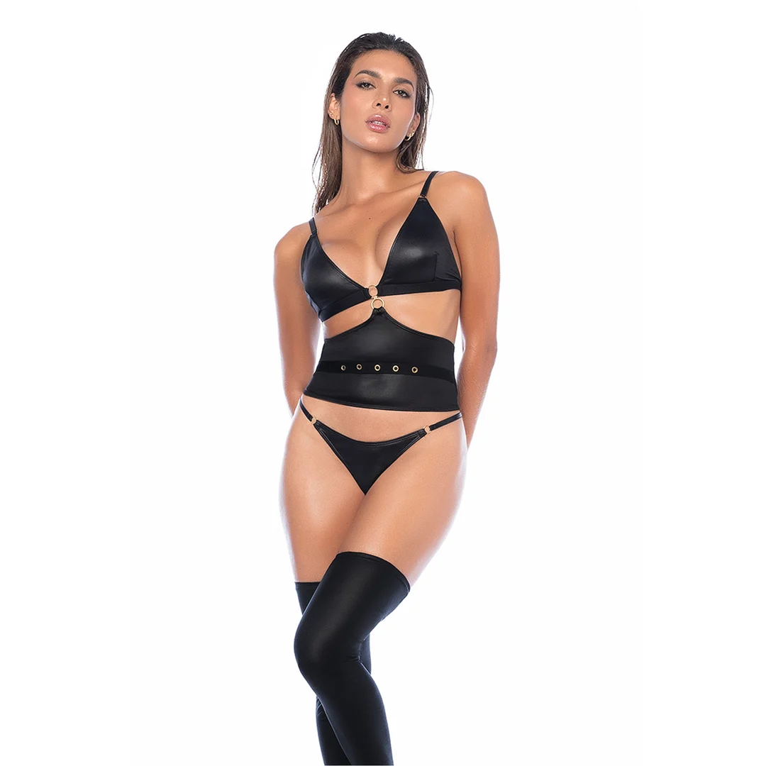 Set Mapalé da tre pezzi nero - immagine 3