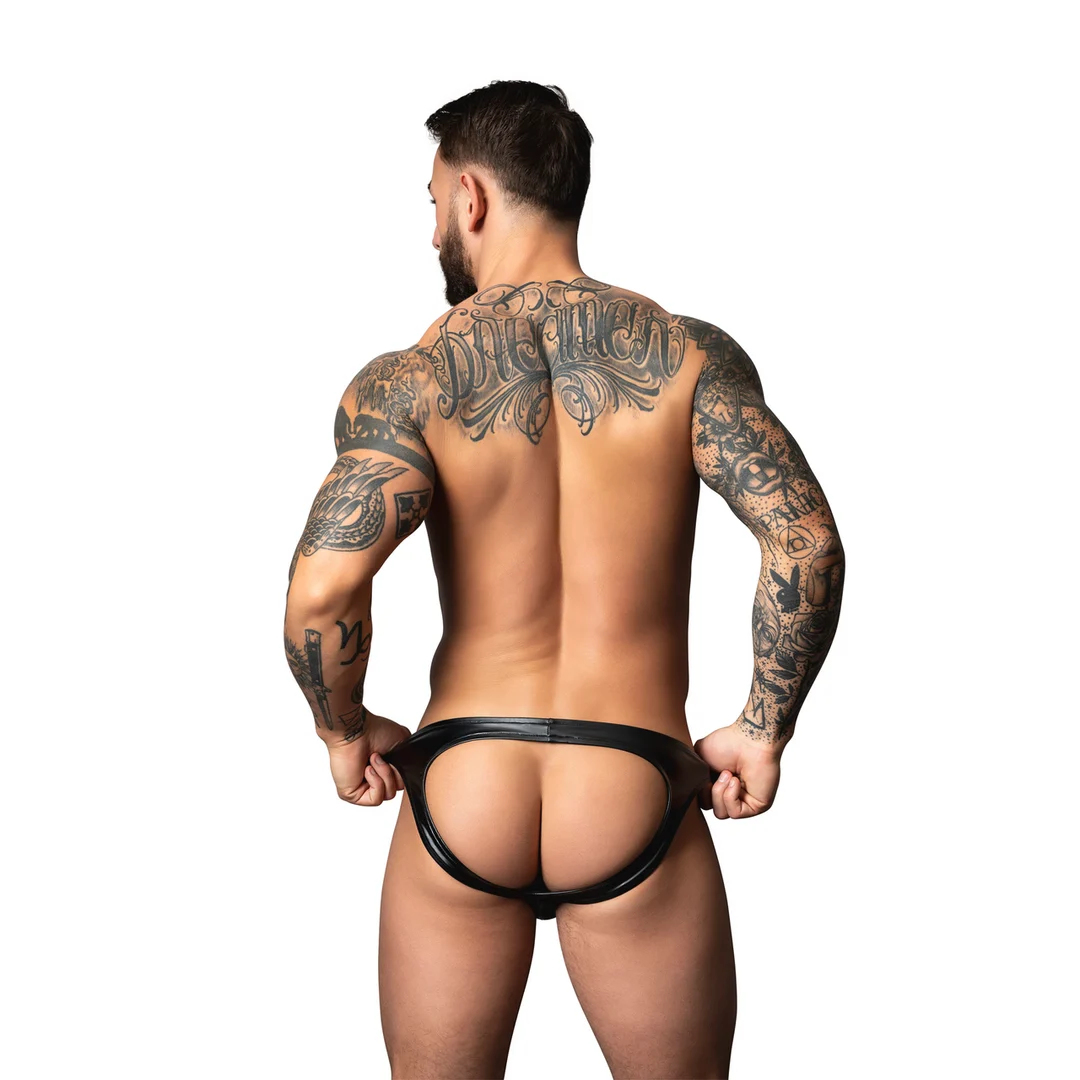 Male Power Moonshine jockstrap effetto wetlook - immagine 5