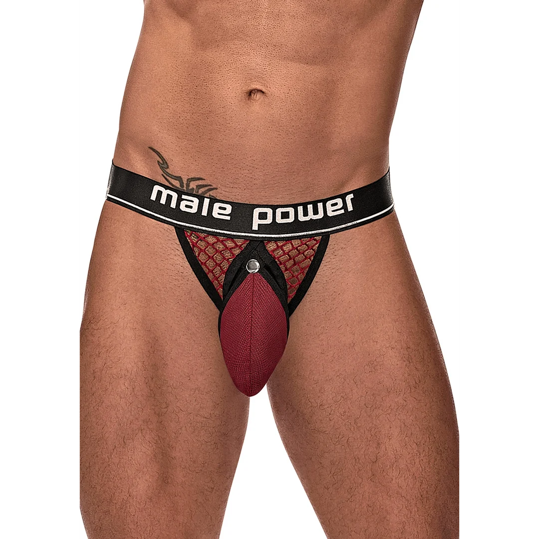 Sospensorio Male Power con anello fallico nero - immagine 24