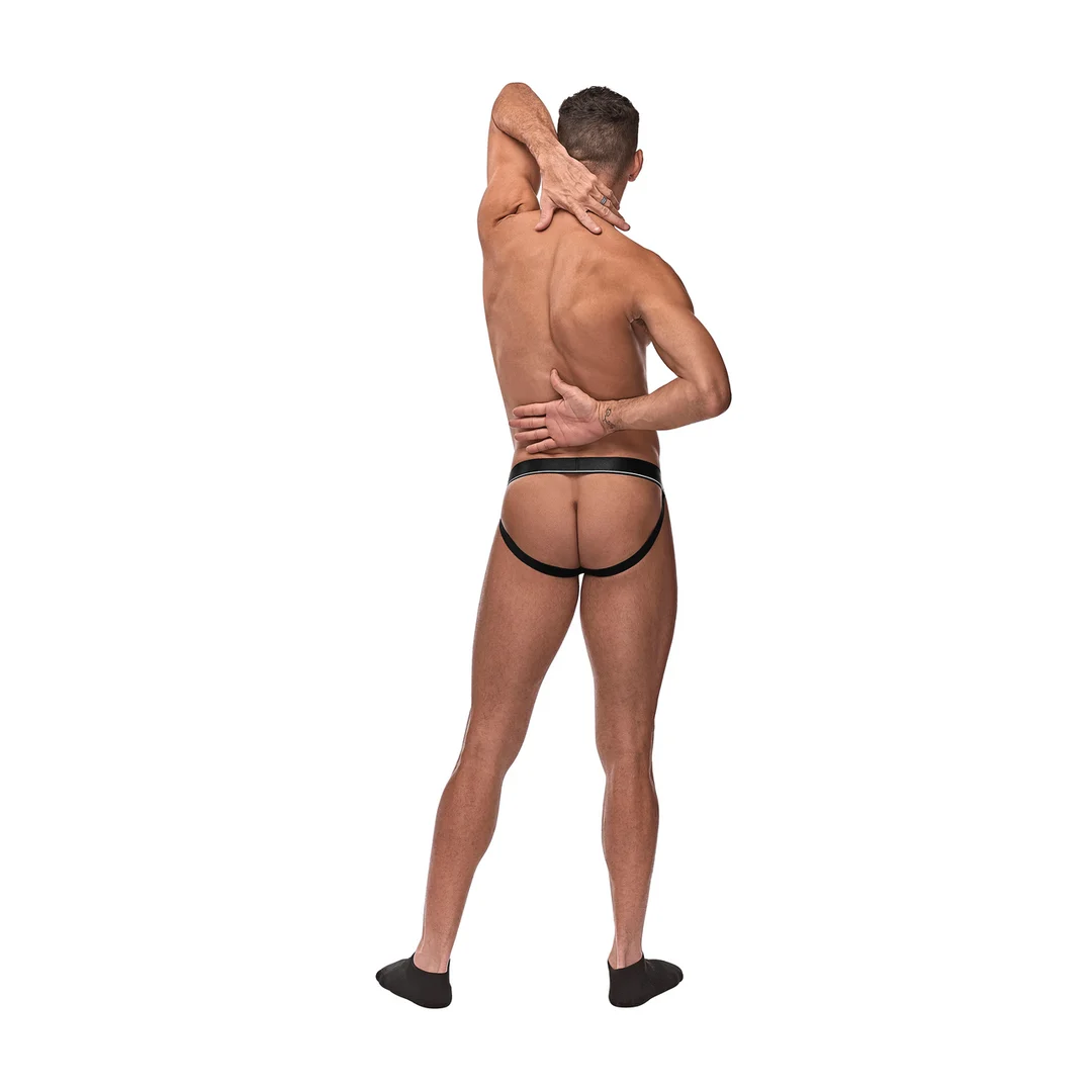 Sospensorio Male Power con anello fallico nero - immagine 5