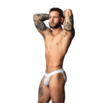 Jock Male Power con stampa marmorizzata bianca - immagine 6