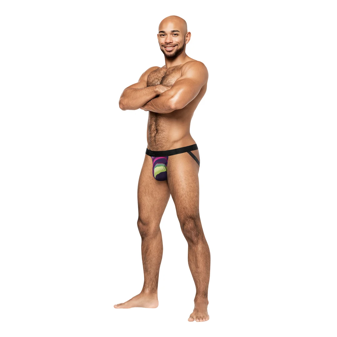 Jockstrap con anelli e fasce per un look maschile audace – Male Power - immagine 4