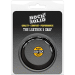 Doc Johnson The Leather 5 Snap anello fallico