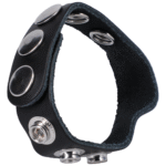 Doc Johnson The Leather 5 Snap anello fallico - immagine 2