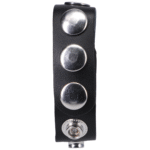 Doc Johnson The Leather 5 Snap anello fallico - immagine 3