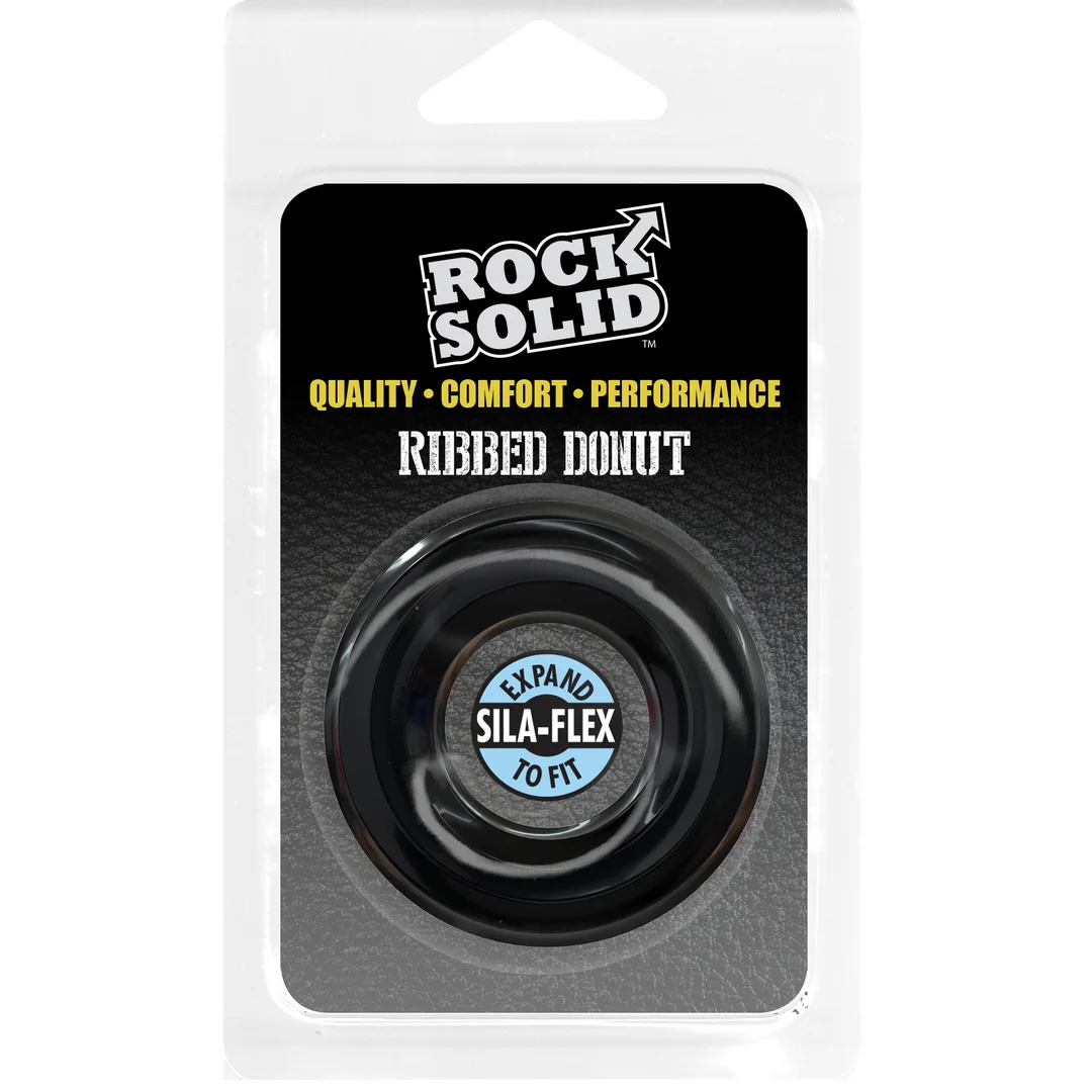 3700-19-CD-2 Cockring Ribbed Donut di Doc Johnson - immagine 1