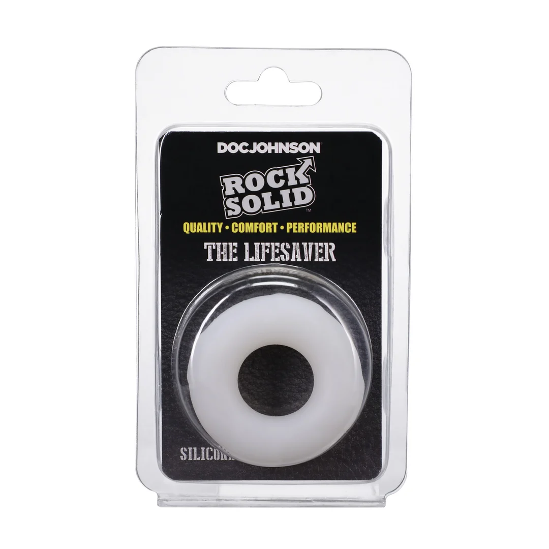 Anello fallico non vibrante in silicone morbido – Lifesaver - immagine 1
