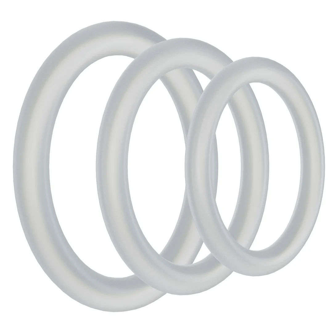 Set di anelli fallici in silicone Doc Johnson The Gasket - immagine 6