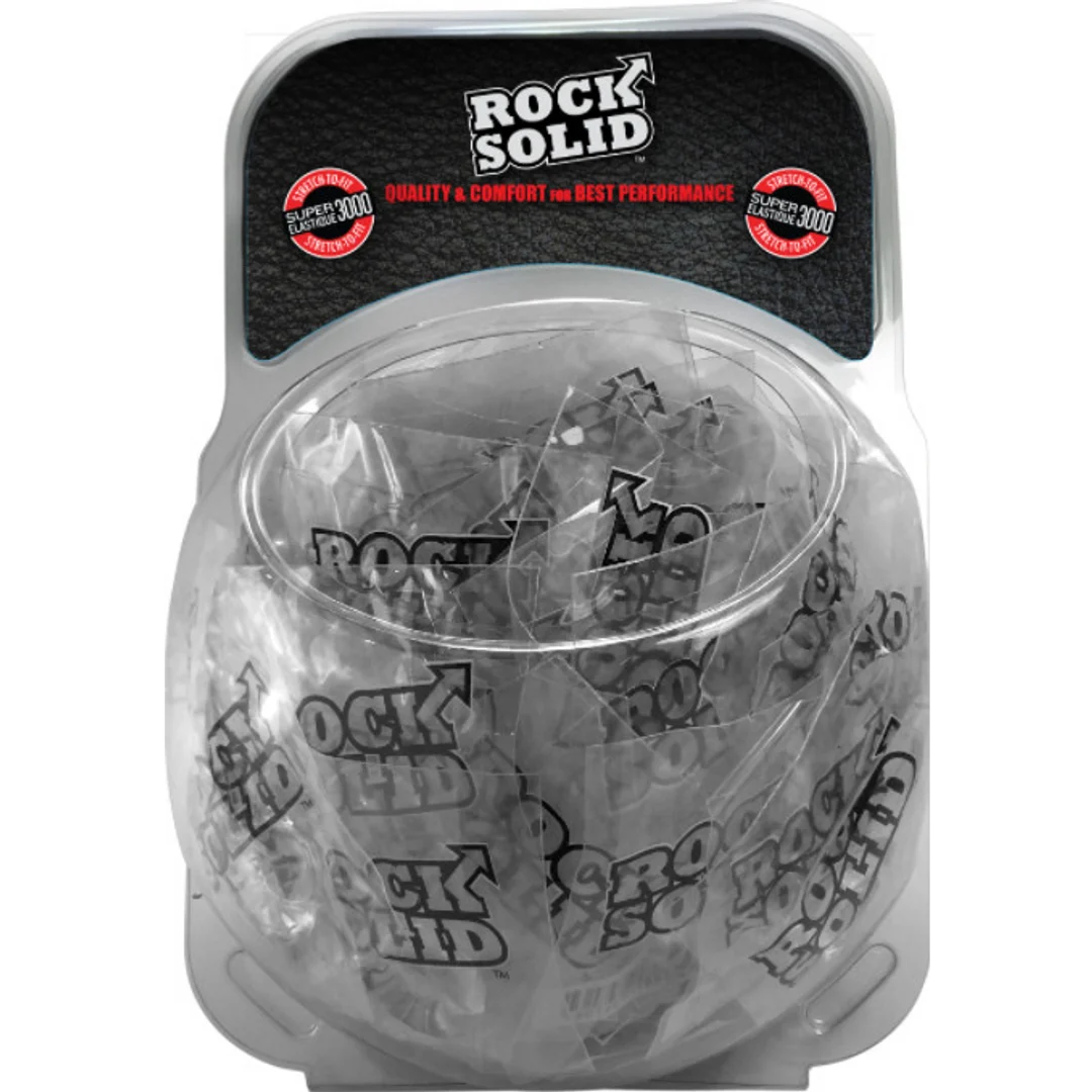 Cockring non vibrante in TPE super elasticizzato – Clambowl 100 pezzi - immagine 3