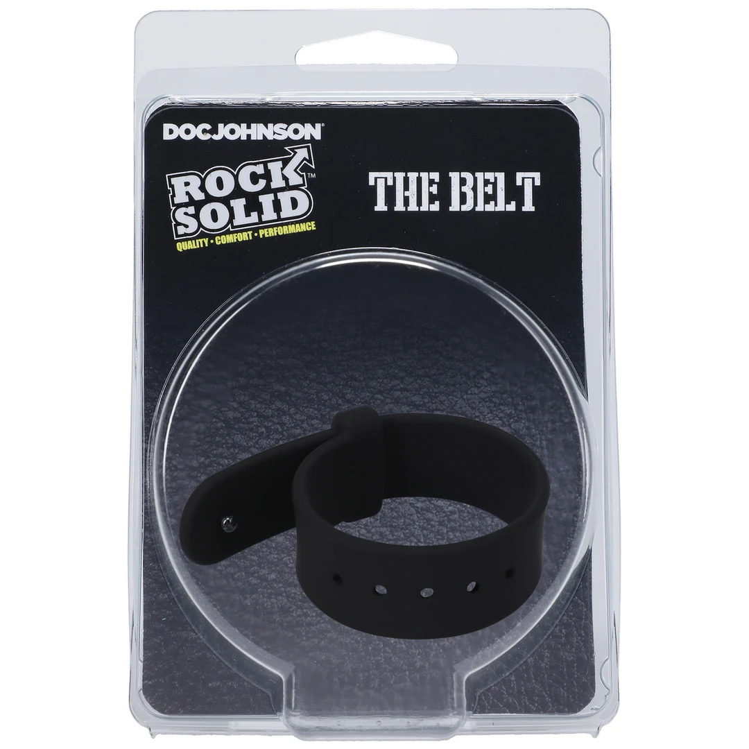 Anello fallico regolabile in silicone Doc Johnson De Belt - immagine 1