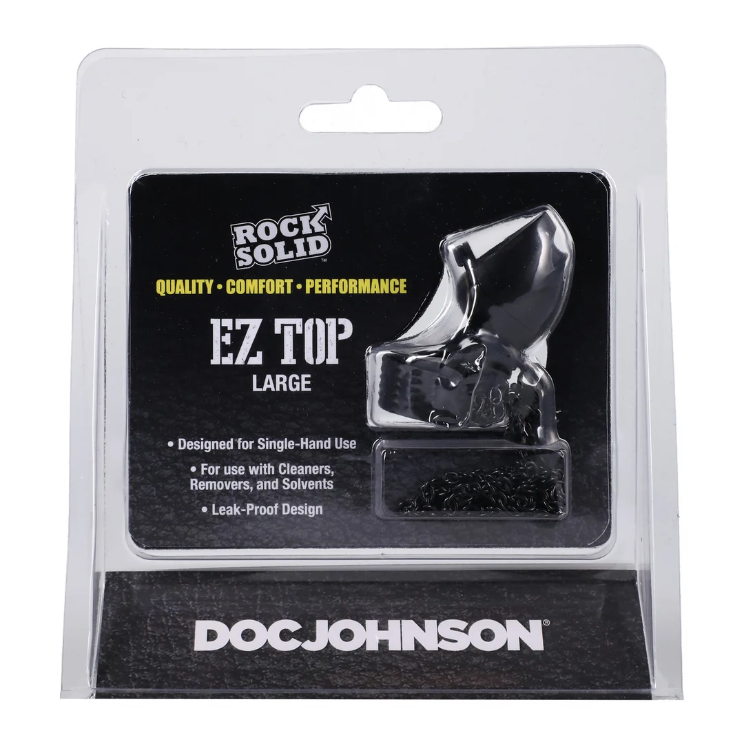Doc Johnson EZ Top, grande, nero
