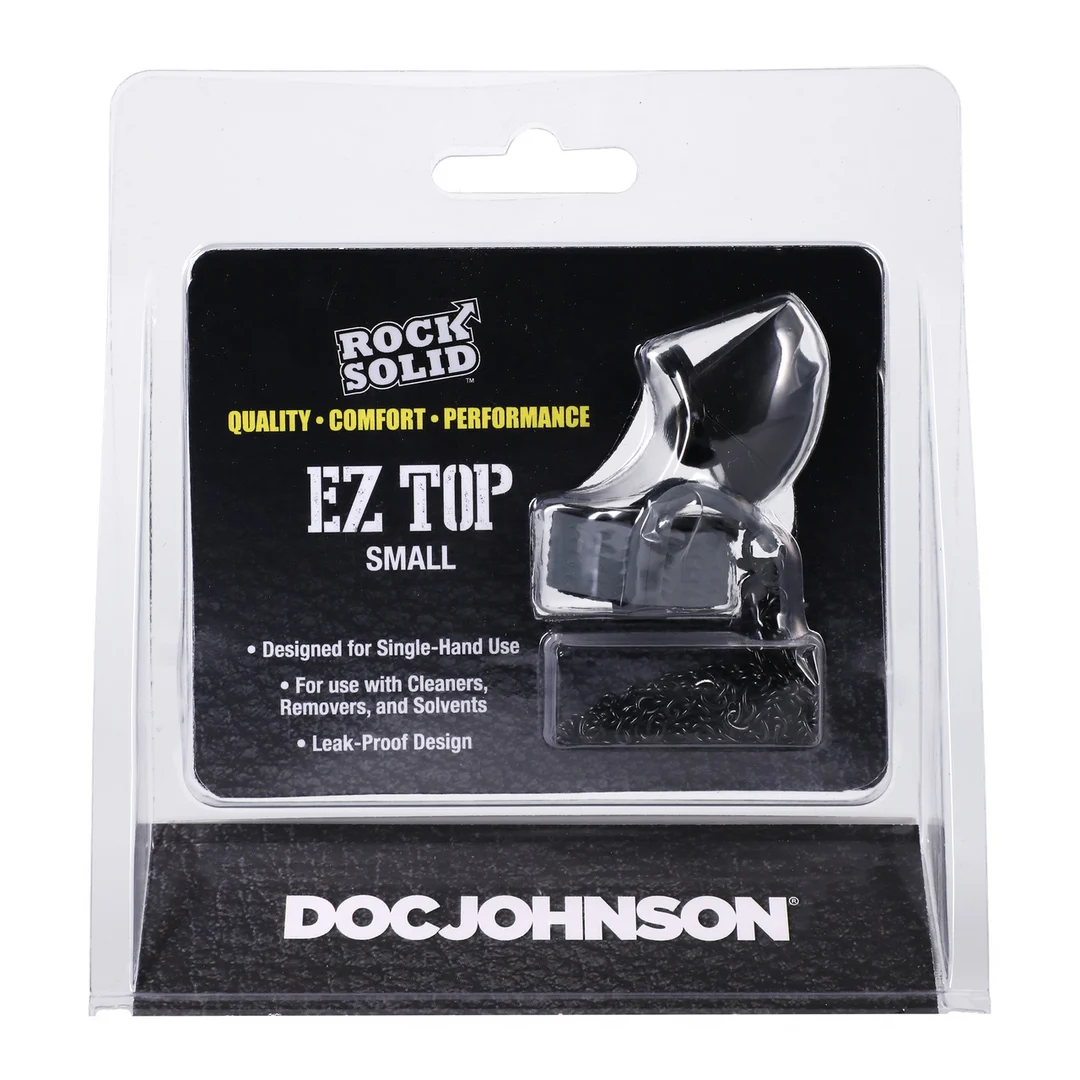 Tappo Doc Johnson EZ Top, piccolo, grigio