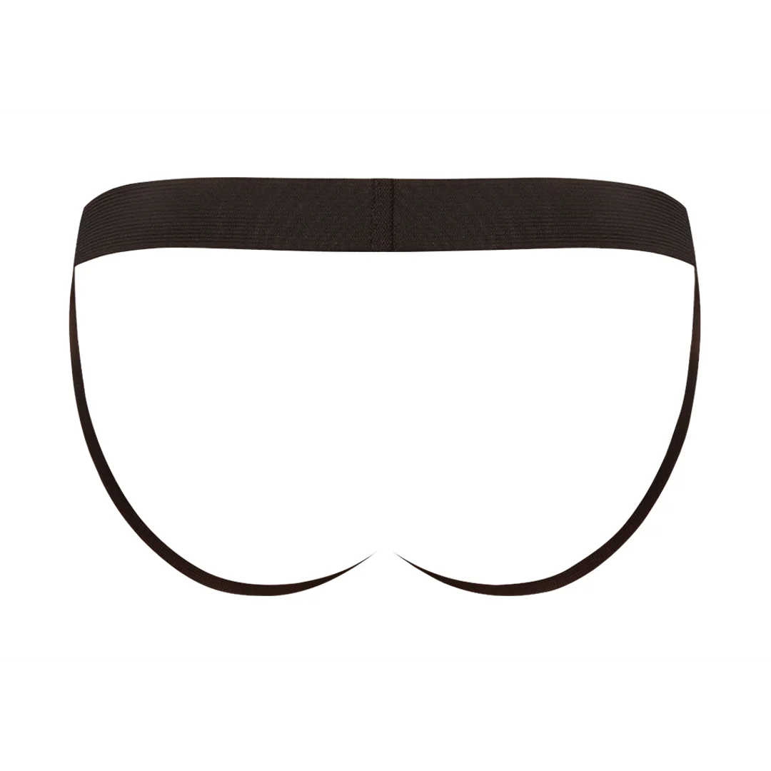 Jockstrap con finitura satinata ed elastico morbido in vita per sentirti sicuro di te – Male Power - immagine 5