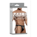Jockstrap con finitura satinata ed elastico morbido in vita per sentirti sicuro di te – Male Power