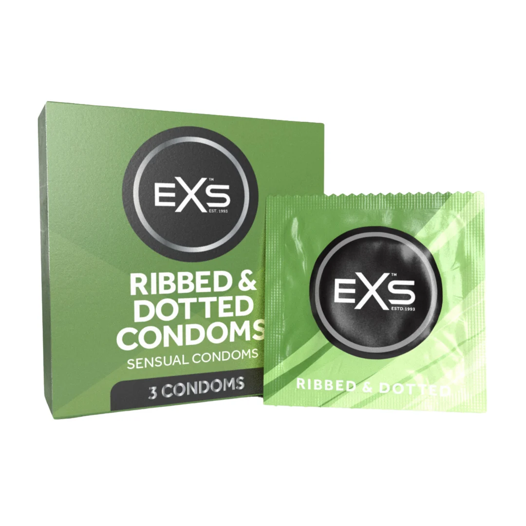 Preservativi EXS Ribbed Dotted e Flared - immagine 3