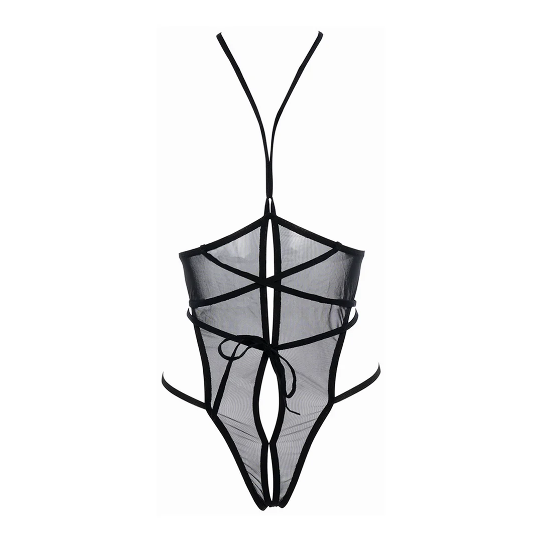 Body con coppe aperte e fasce avvolgenti, per un look seducente e lingerie sexy | LIN - immagine 3