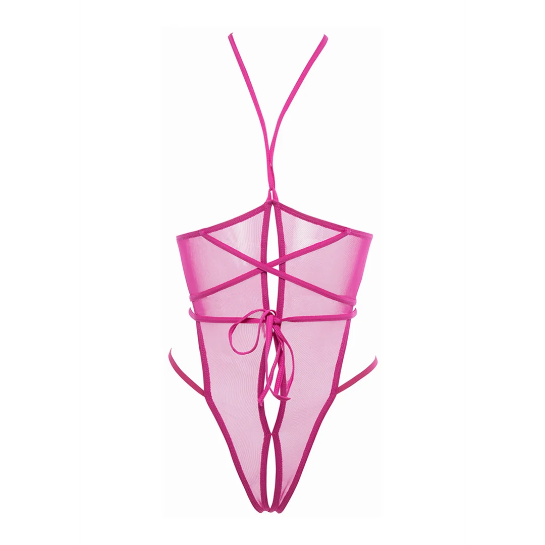 Body con coppe aperte e fasce avvolgenti, per un look seducente e lingerie sexy | LIN - immagine 8