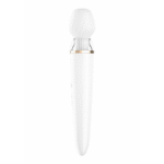 Vibratore wand Satisfyer controllato tramite app con accessori intercambiabili Satisfyer, bianco - immagine 5