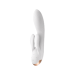 Satisfyer rabbit vibrator controllabile tramite app e ricaricabile – Satisfyer bianco - immagine 3