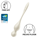 Satisfyer Love Birds 1 allenatore del pavimento pelvico, bianco - immagine 5
