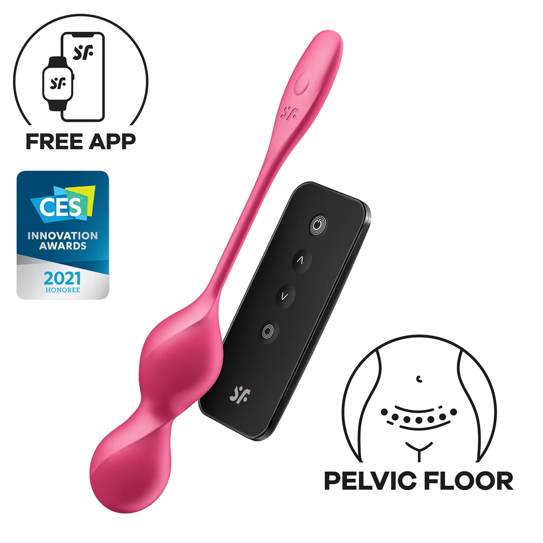 Sex toy per coppie con telecomando – Love Birds 2 – Esercizi di Kegel e stimolazione del punto G – Rosa - immagine 5