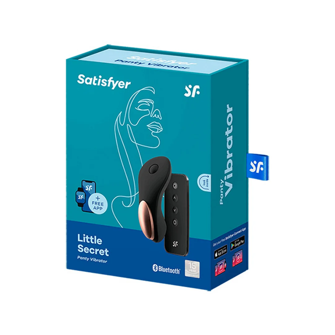 Satisfyer vibratore per il clitoride con telecomando – Little Secret - immagine 1
