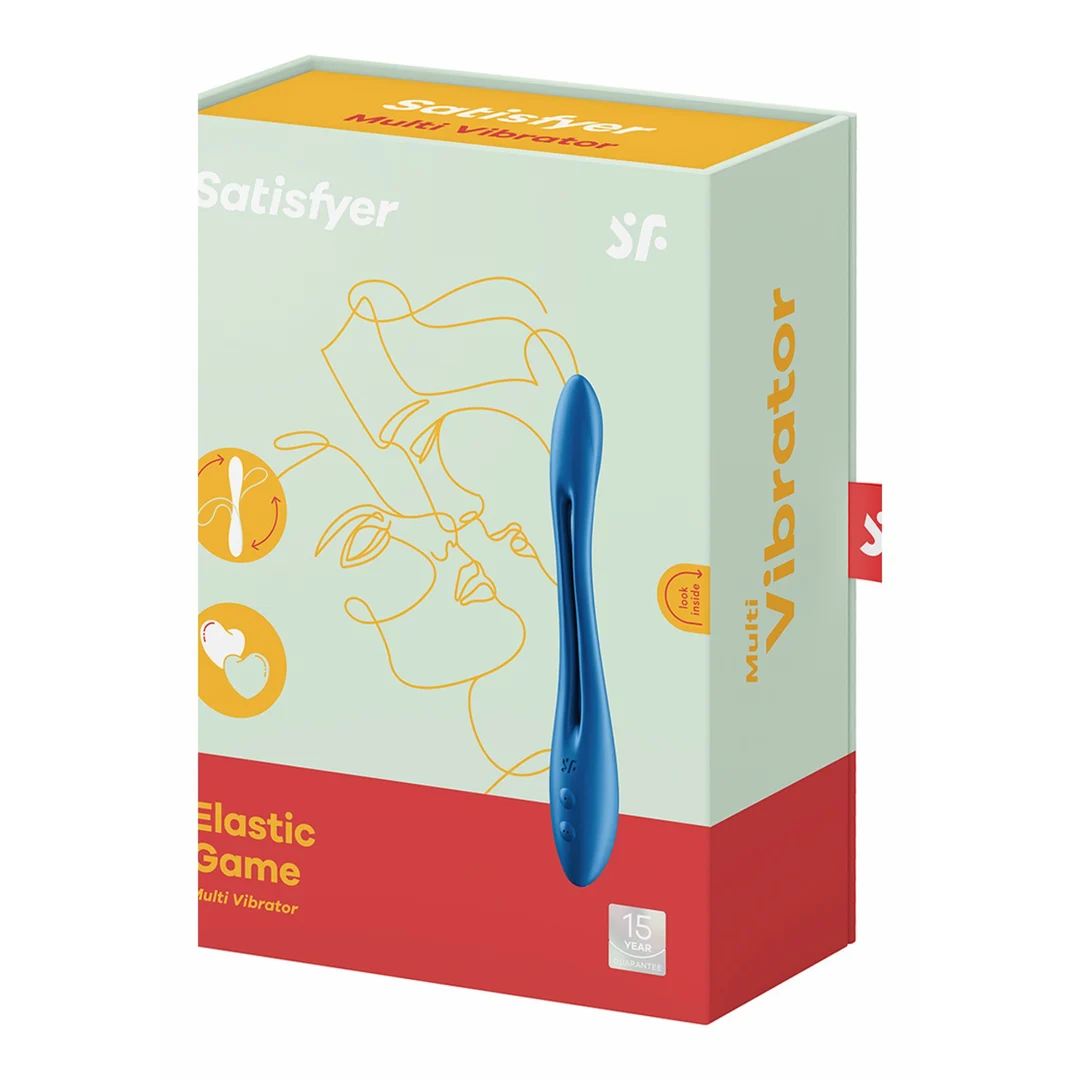 Vibratore Satisfyer per il punto G con 10 programmi di vibrazione – Elastic Game - immagine 1