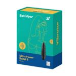 Mini vibratore Satisfyer – punta mirata e texture punteggiata – Satisfyer nero