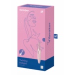 Vibratore Bullet Satisfyer con punta rotante – rosa antico